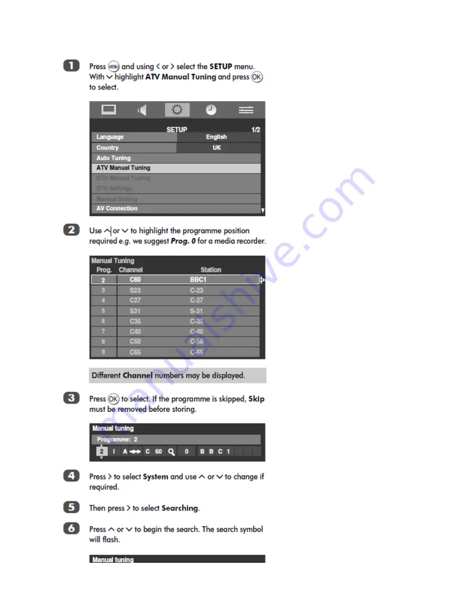 Toshiba 42AV554D Service Manual Download Page 174