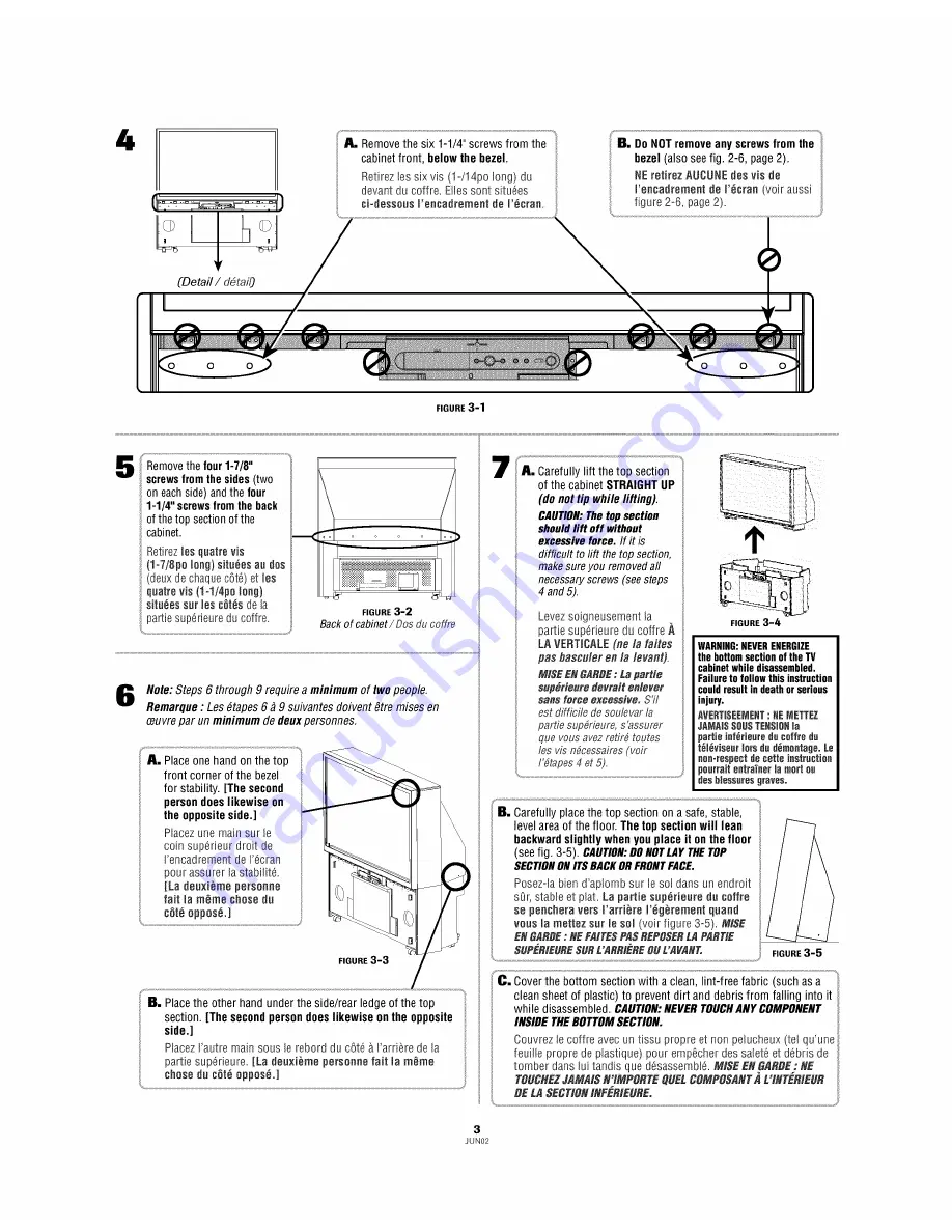 Toshiba 42H82 Owner'S Manual Download Page 8