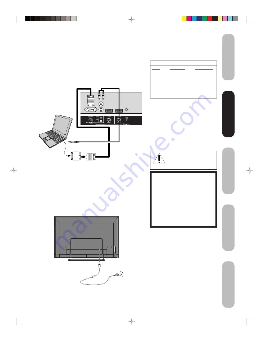 Toshiba 42HP16 Owner'S Manual Download Page 17