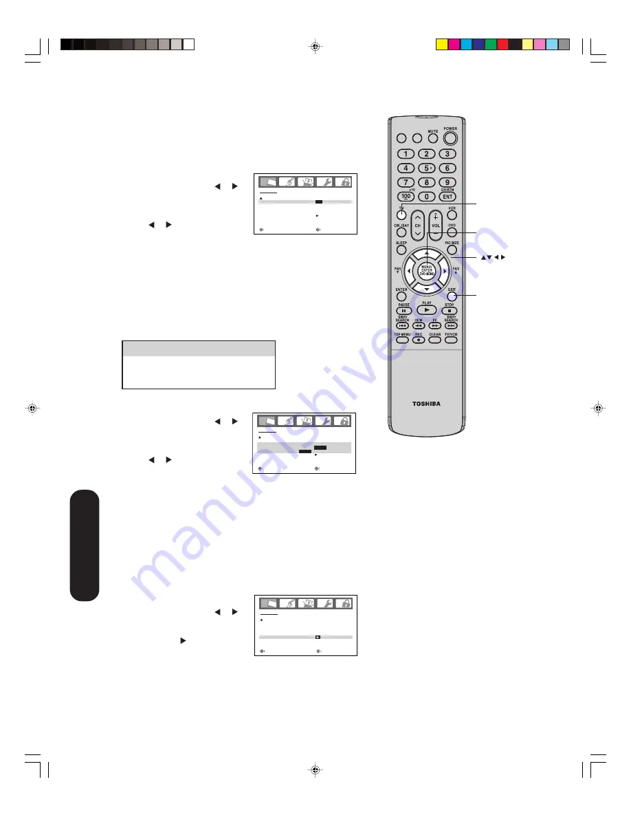 Toshiba 42HP16 Owner'S Manual Download Page 40