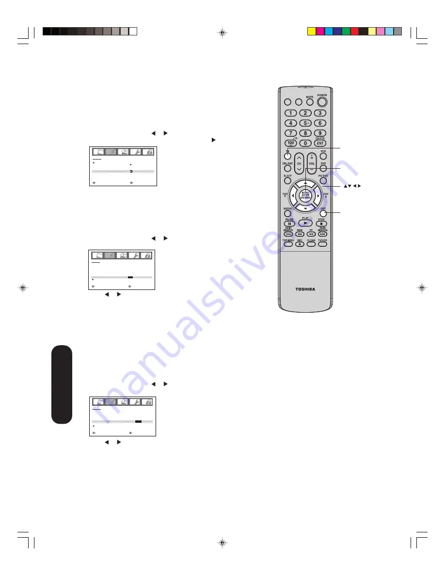 Toshiba 42HP16 Owner'S Manual Download Page 42