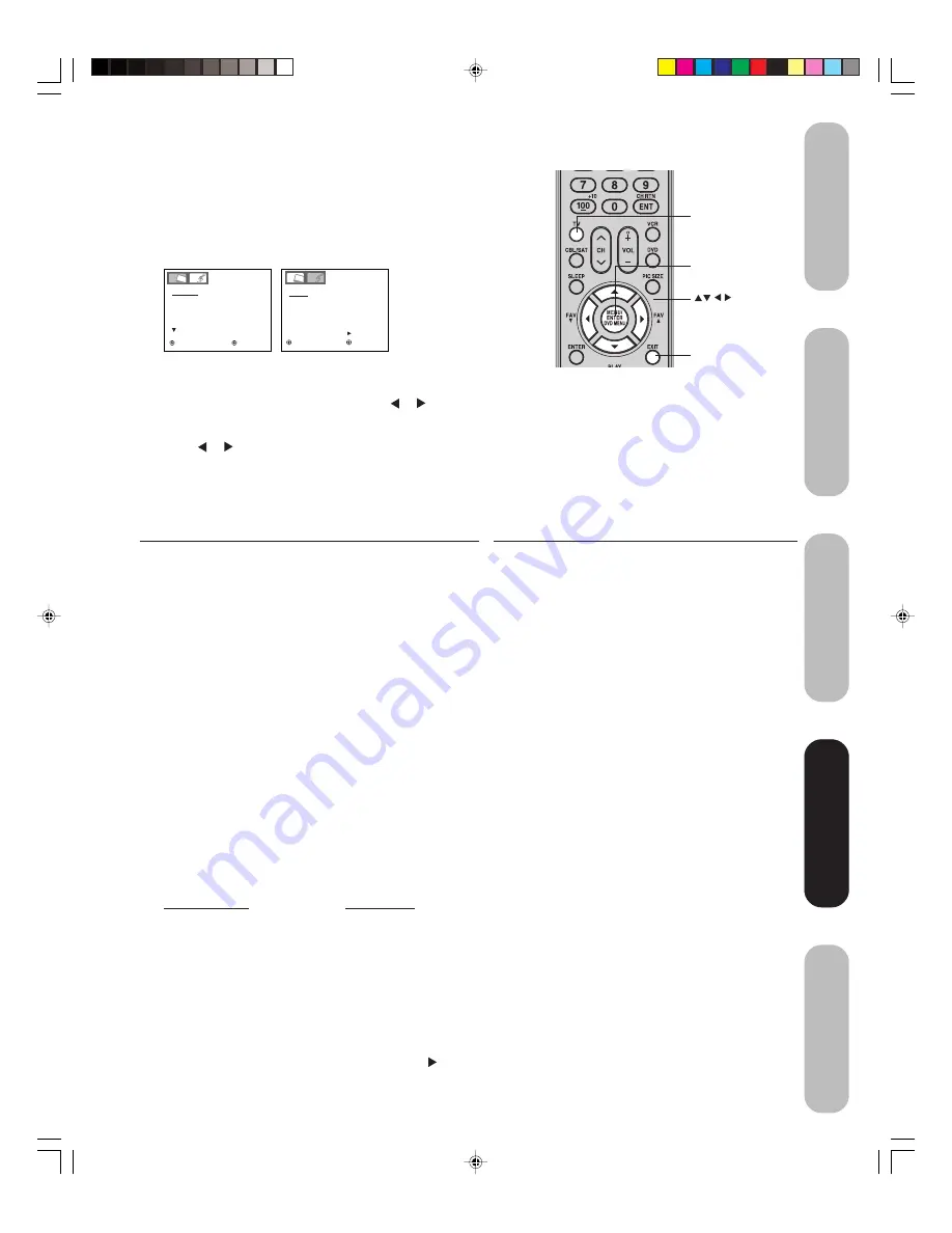 Toshiba 42HP16 Owner'S Manual Download Page 45