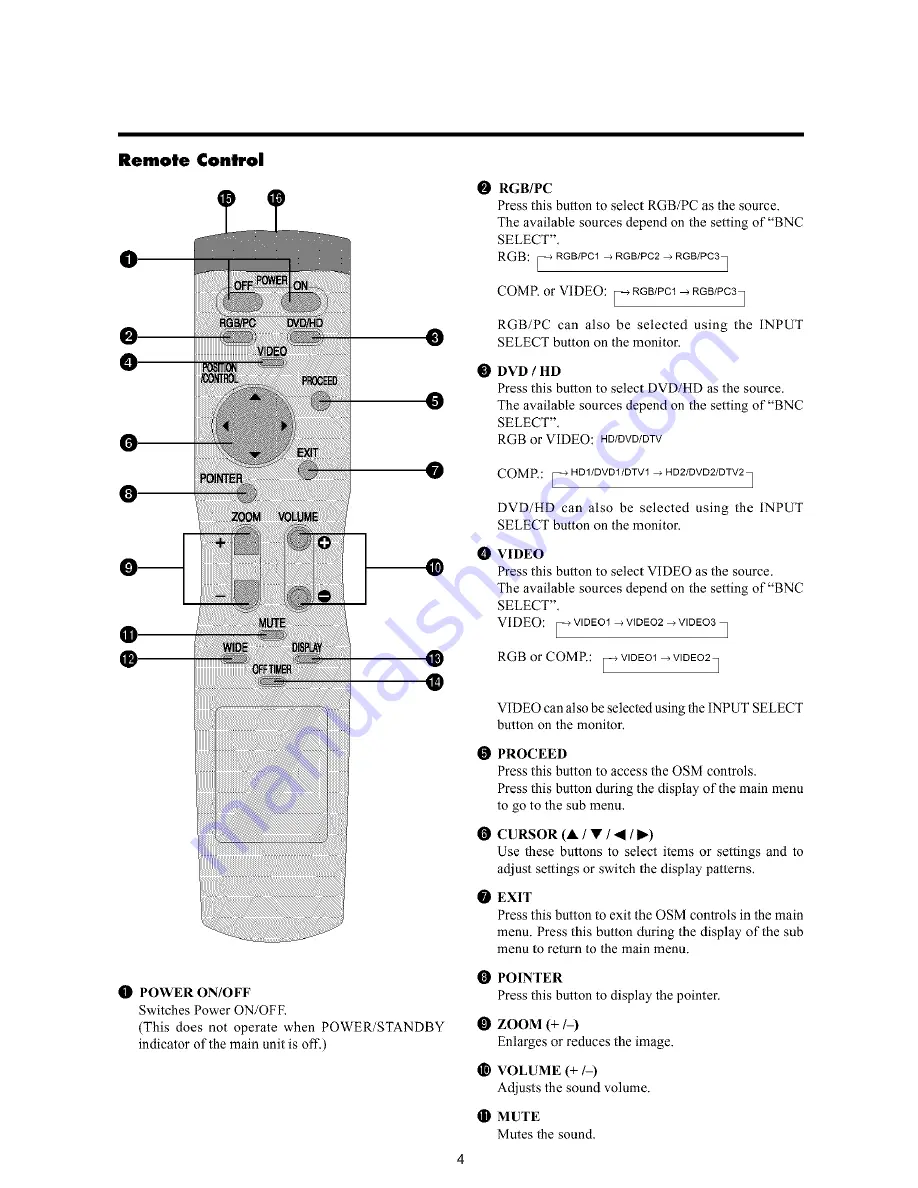 Toshiba 42HP82 Owner'S Manual Download Page 9