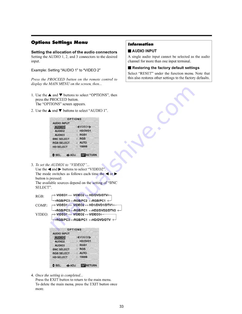 Toshiba 42HP82 Owner'S Manual Download Page 38