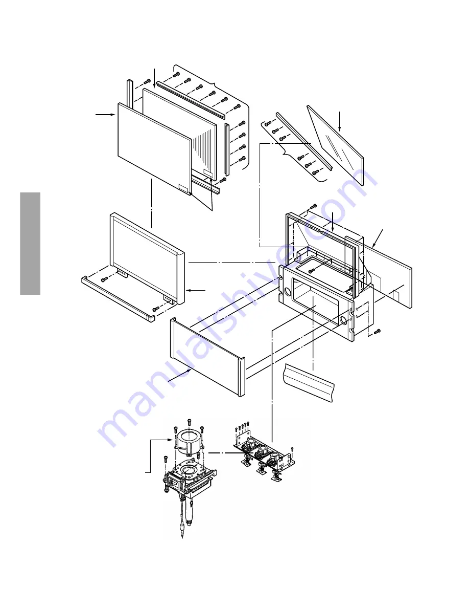 Toshiba 42PW33P Service Manual Download Page 34