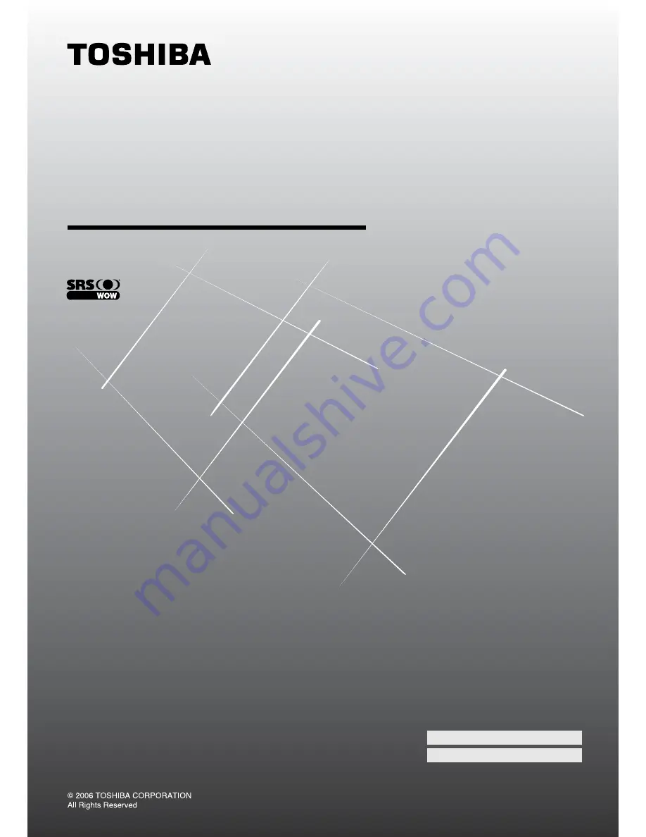 Toshiba 42WL68A Owner'S Manual Download Page 1