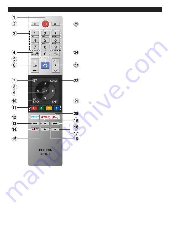 Toshiba 43 UL21 Series Operating Instructions Manual Download Page 12