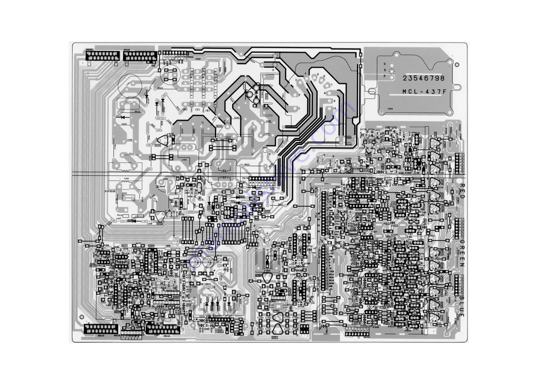 Toshiba 43A9UA Service Manual Download Page 50