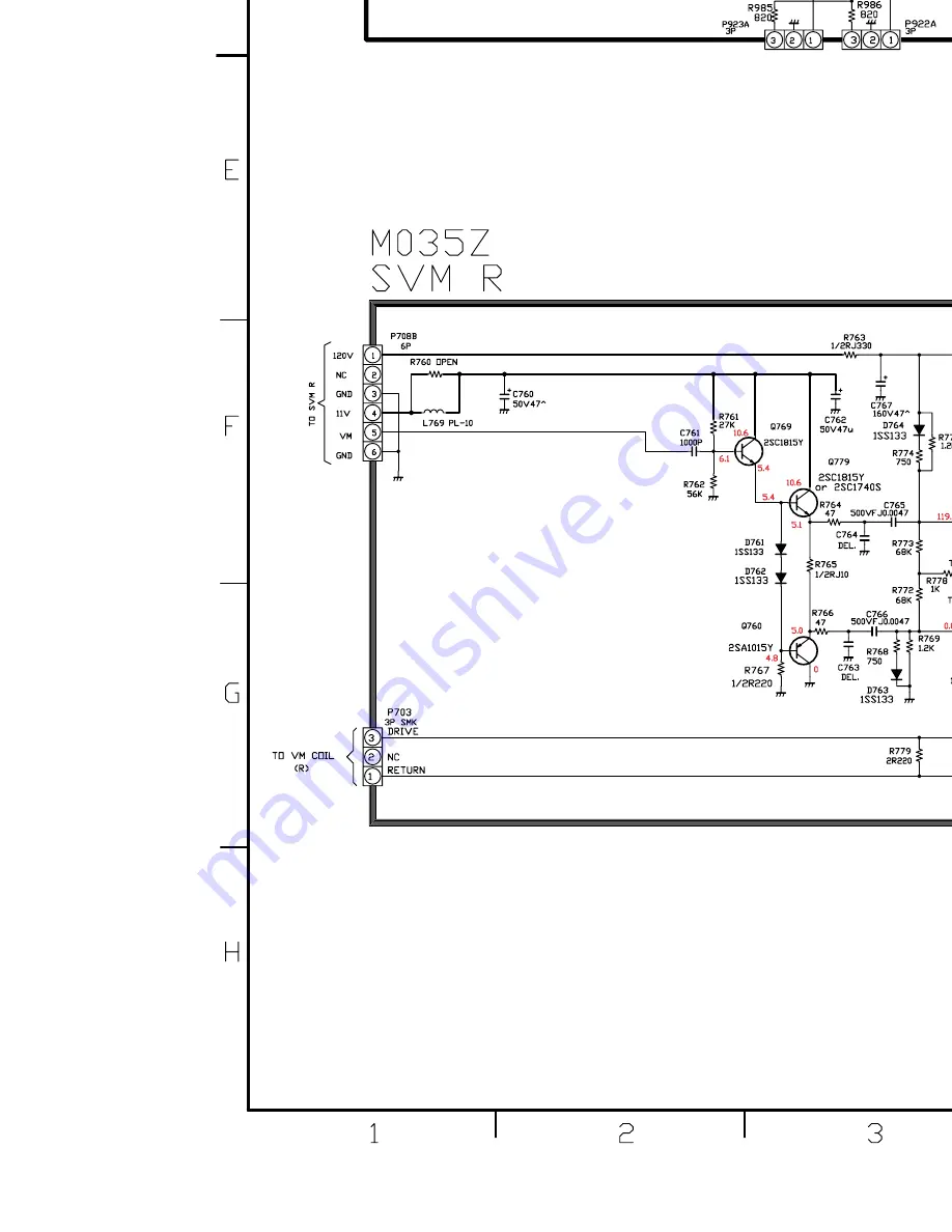 Toshiba 43A9UA Service Manual Download Page 79