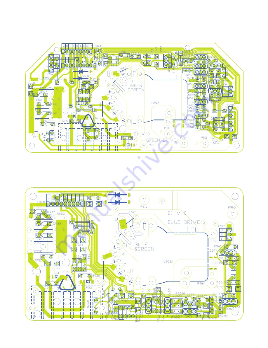 Toshiba 43H72 Service Manual Download Page 54