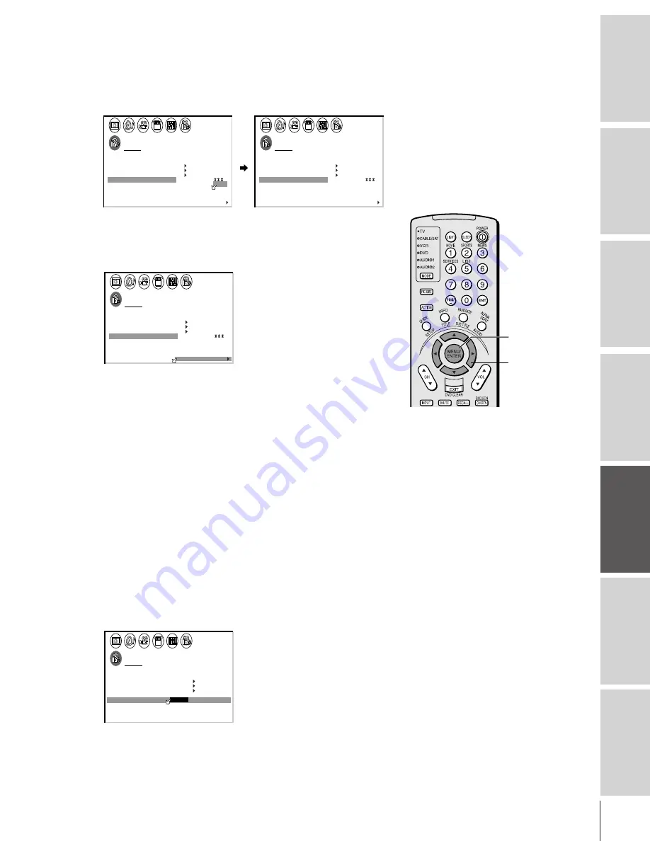 Toshiba 43HX71 Owner'S Manual Download Page 39