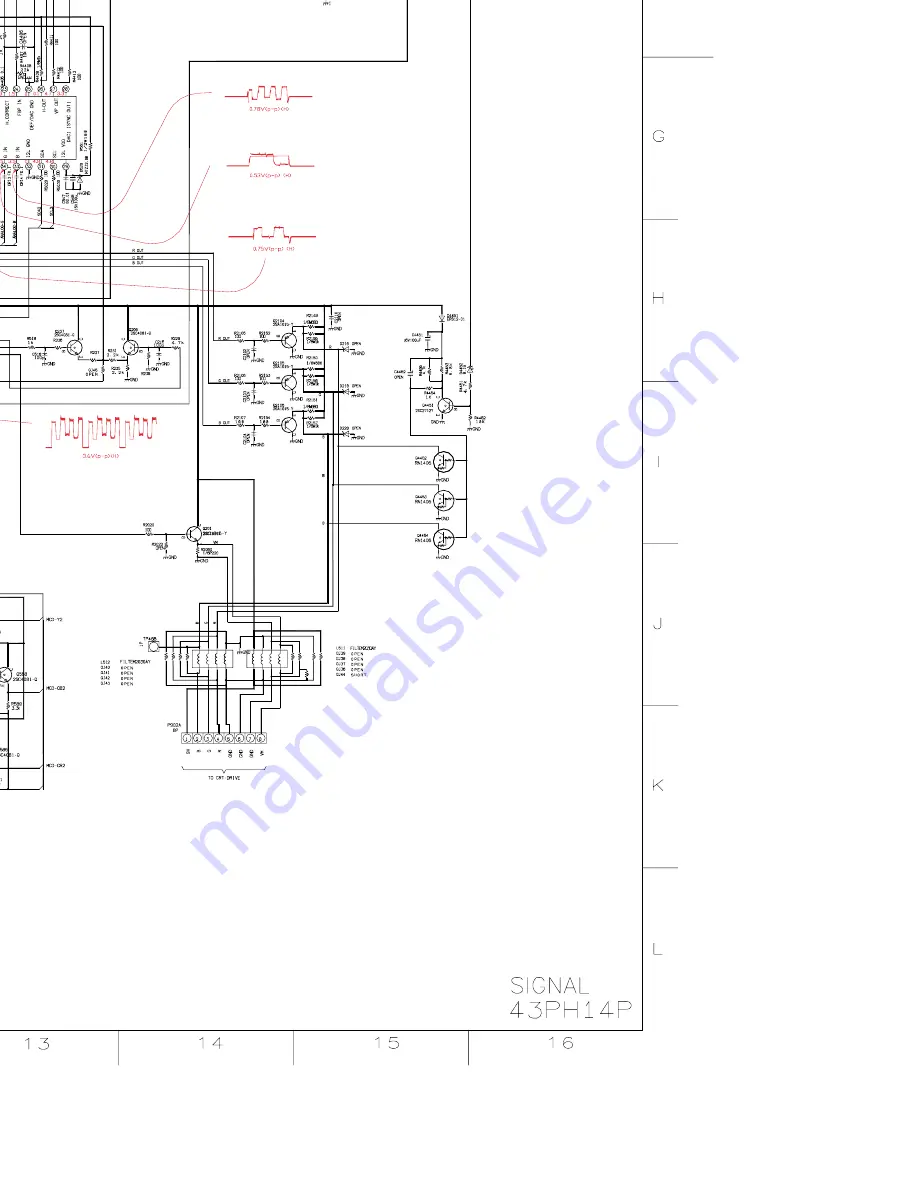 Toshiba 43PH14P Service Manual Download Page 16