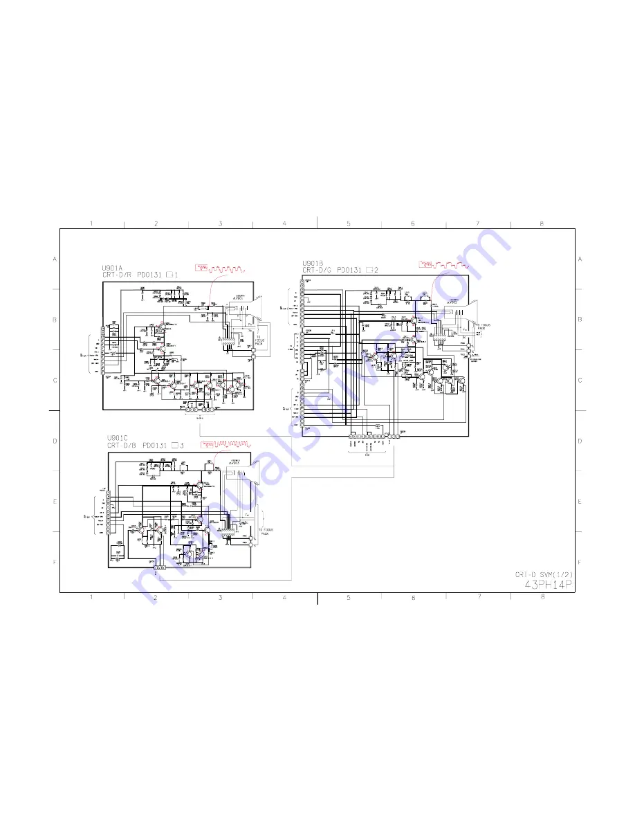 Toshiba 43PH14P Service Manual Download Page 38