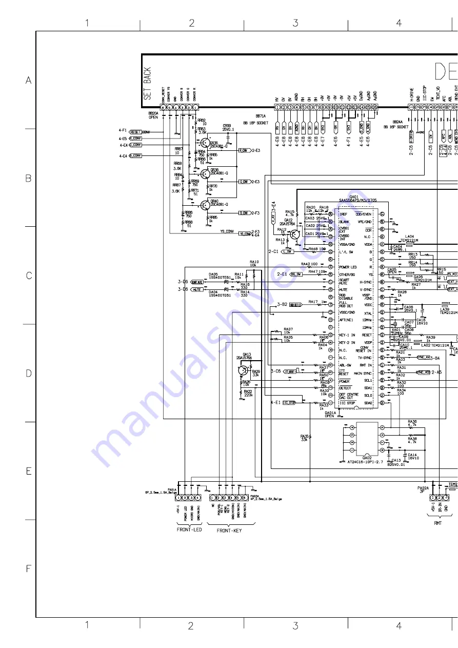 Toshiba 43VJ33P Service Manual Download Page 56