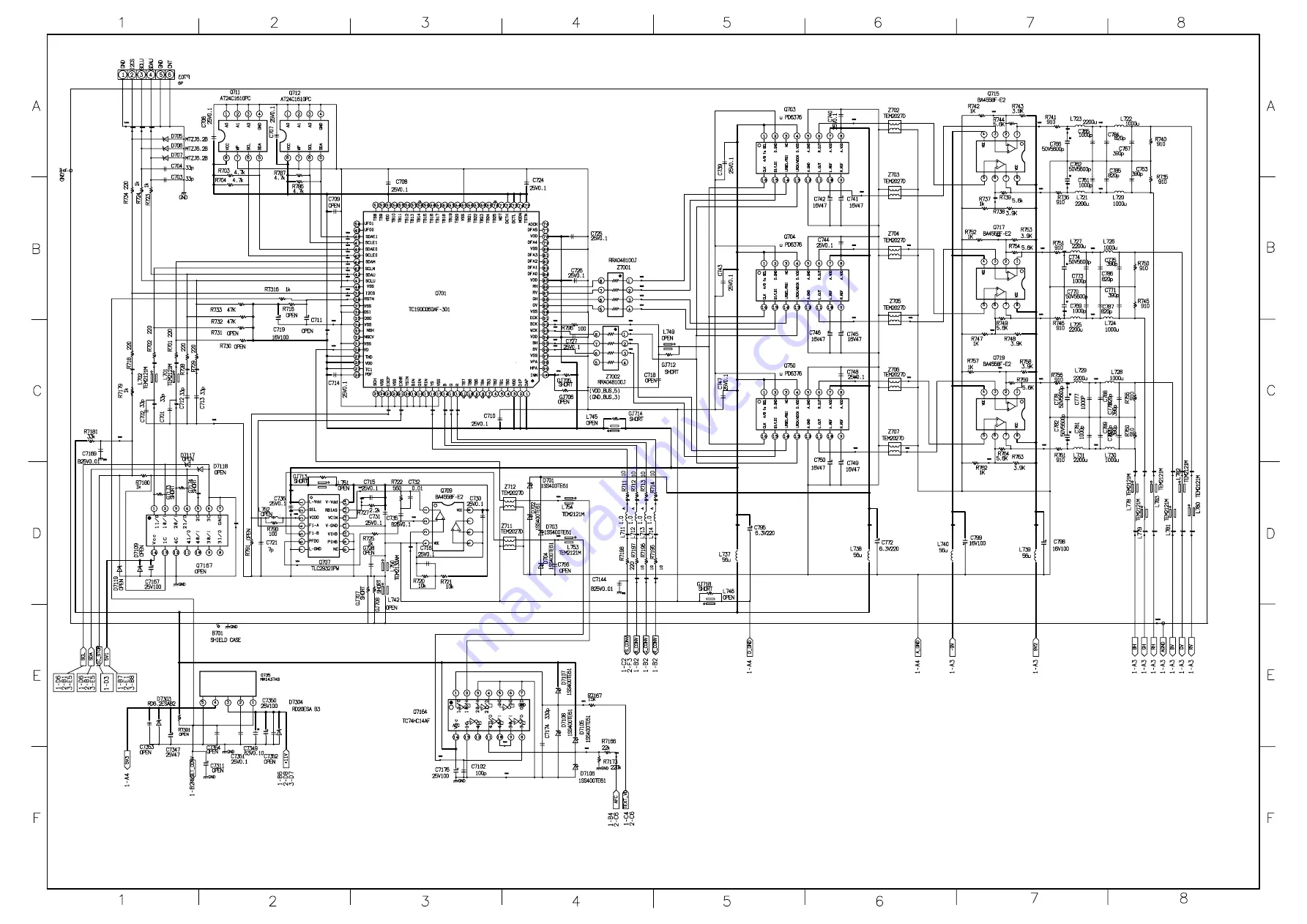 Toshiba 43VJ33P Service Manual Download Page 64