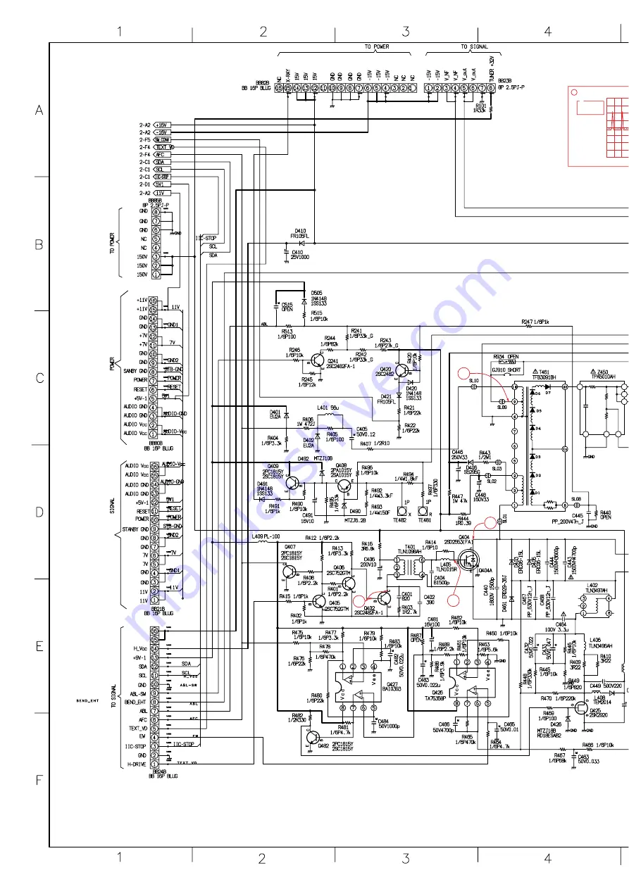 Toshiba 43VJ33P Service Manual Download Page 71