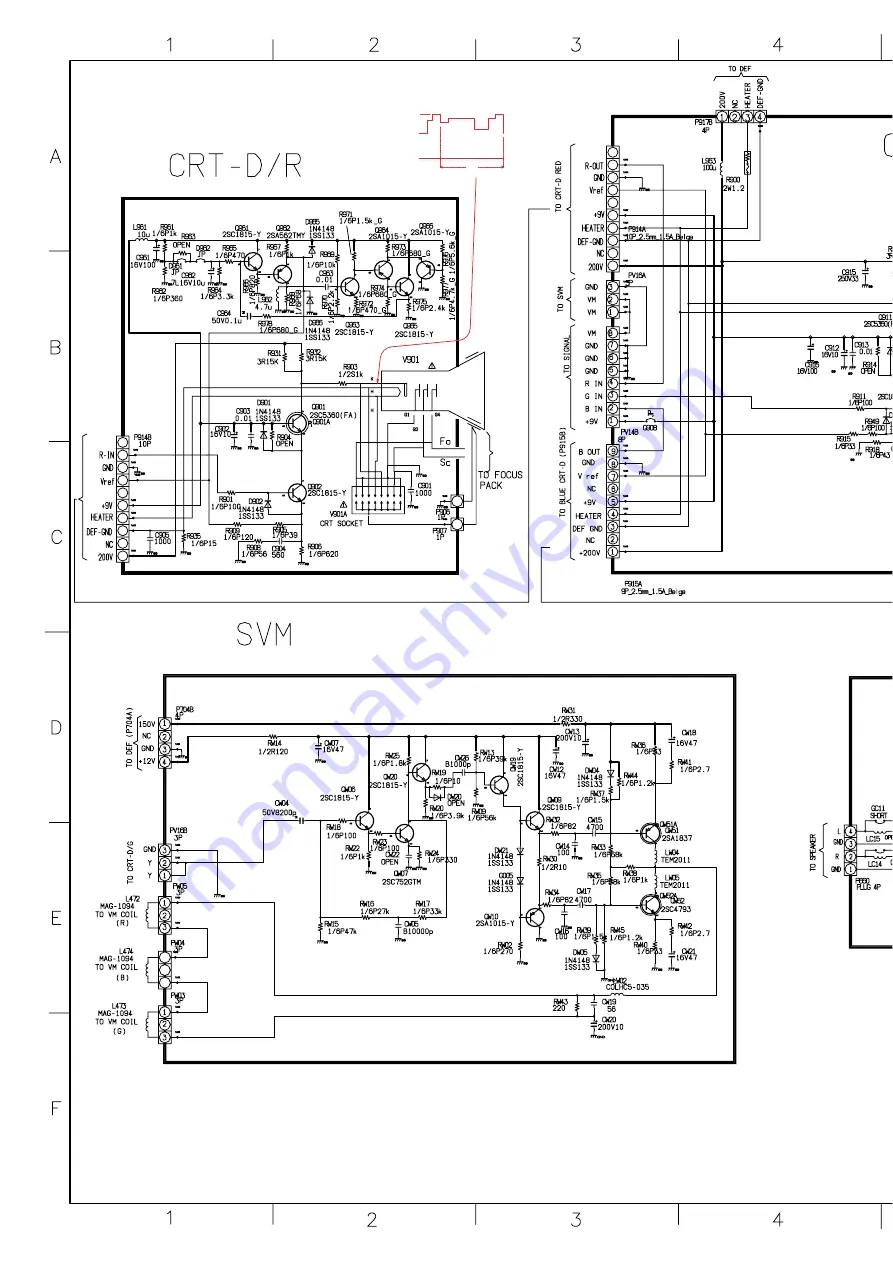 Toshiba 43VJ33P Service Manual Download Page 77