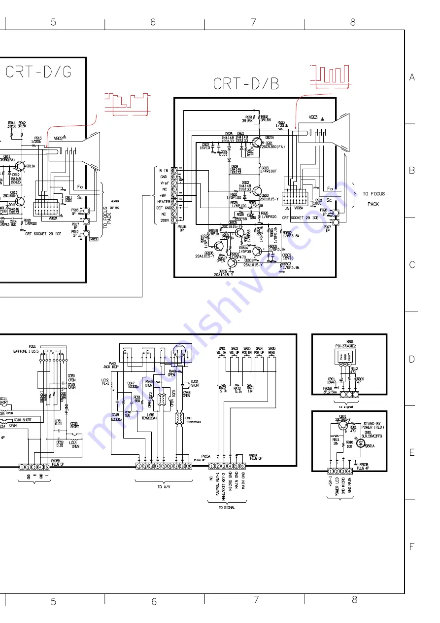 Toshiba 43VJ33P Service Manual Download Page 78