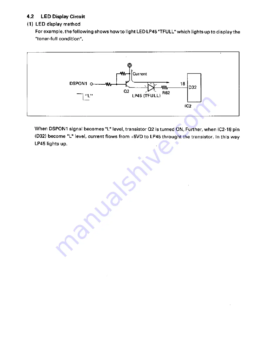 Toshiba 4550 Service Manual Download Page 68