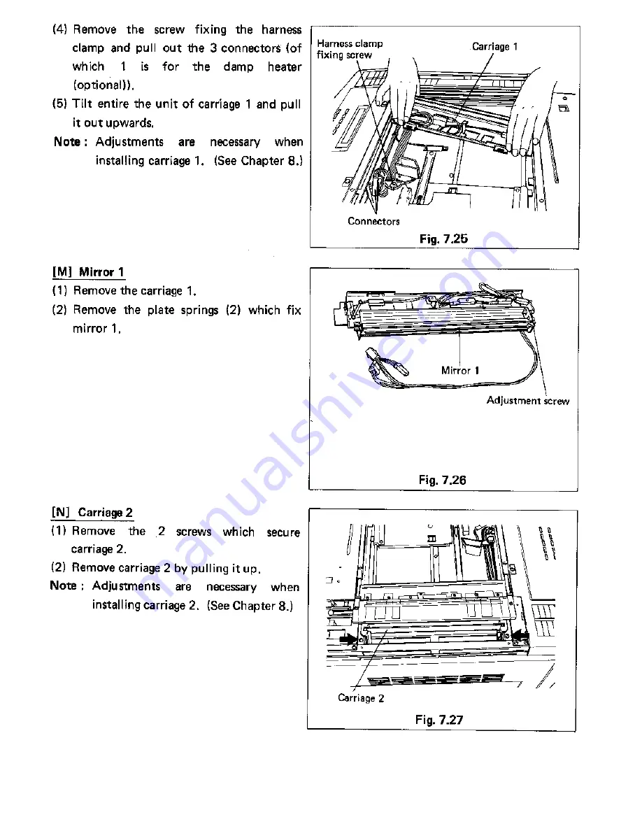 Toshiba 4550 Service Manual Download Page 111