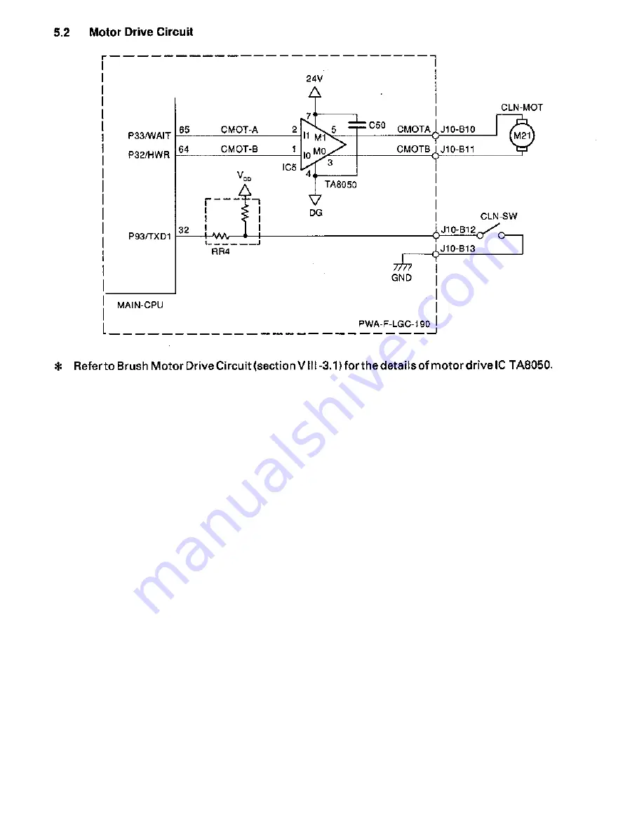 Toshiba 4550 Service Manual Download Page 180