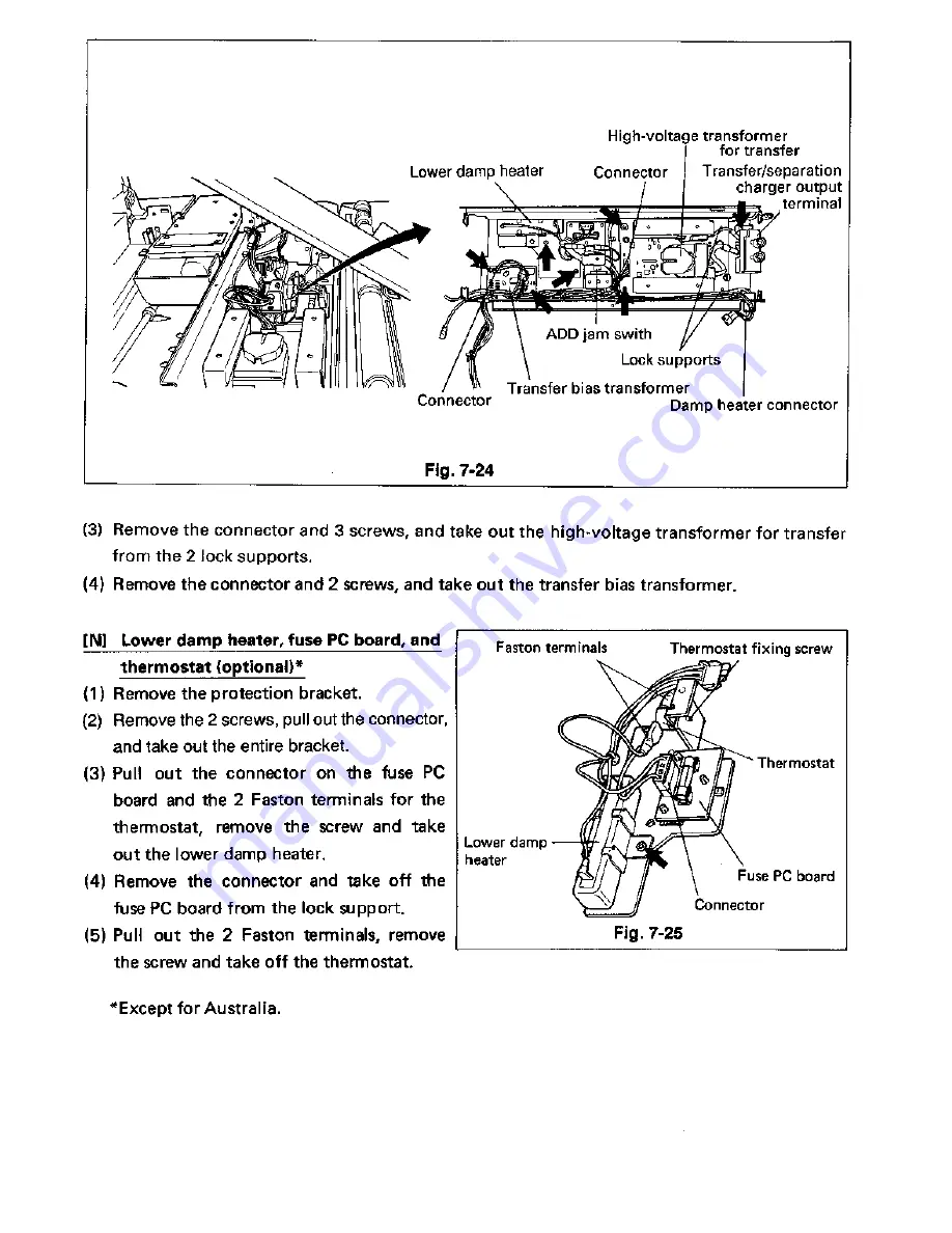 Toshiba 4550 Service Manual Download Page 191