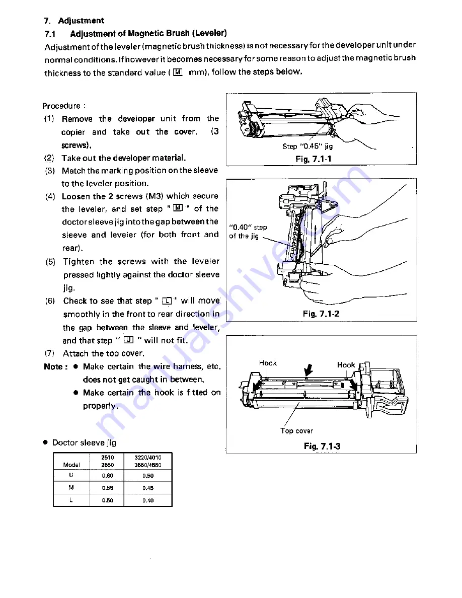 Toshiba 4550 Service Manual Download Page 210