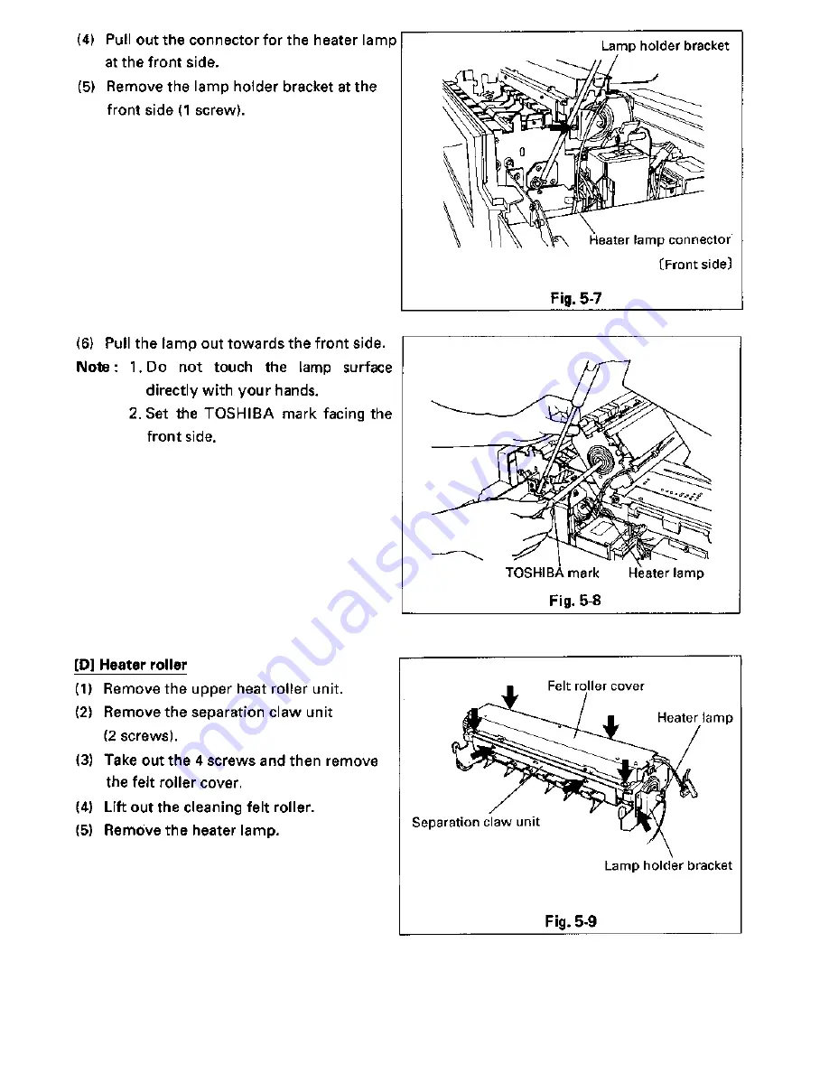 Toshiba 4550 Service Manual Download Page 229