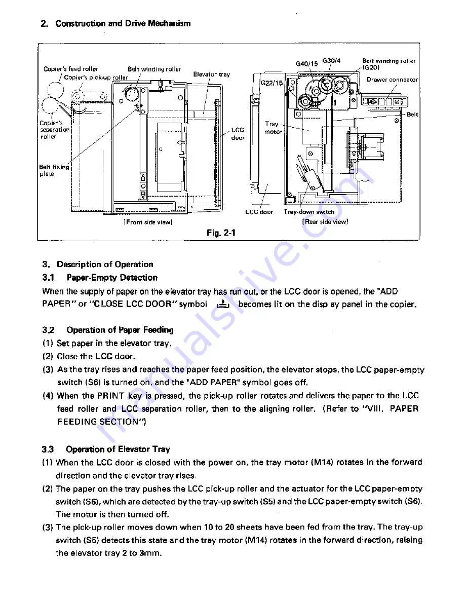 Toshiba 4550 Service Manual Download Page 258