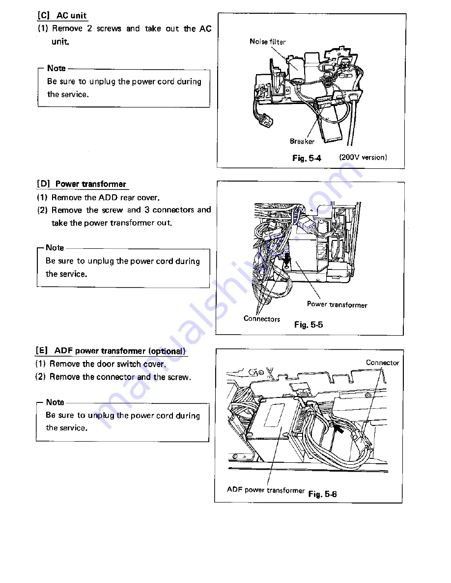 Toshiba 4550 Service Manual Download Page 347