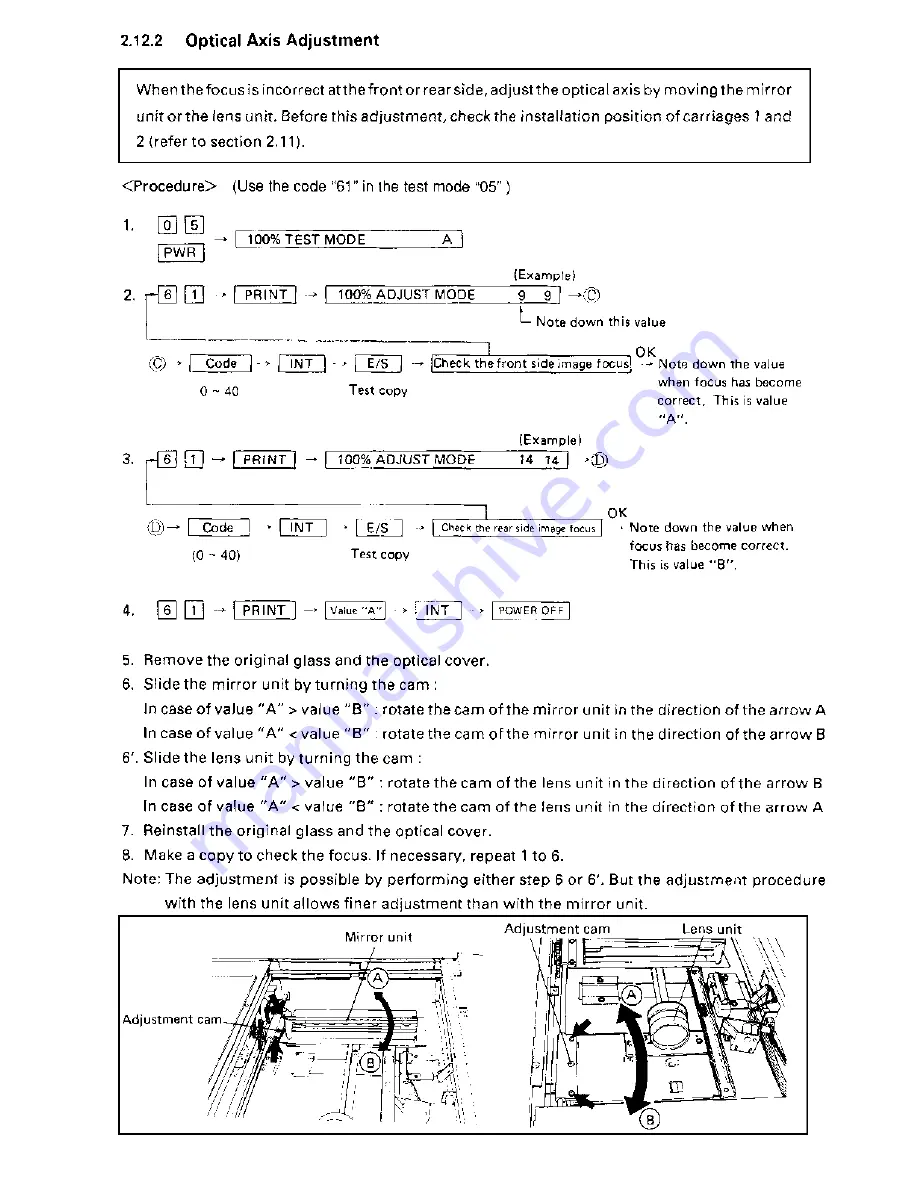 Toshiba 4550 Service Manual Download Page 419