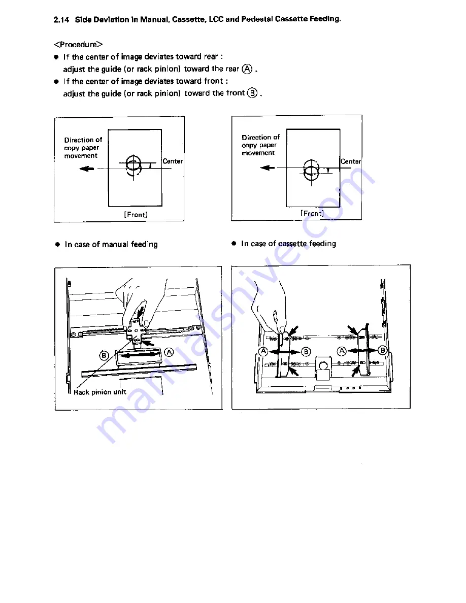 Toshiba 4550 Service Manual Download Page 423