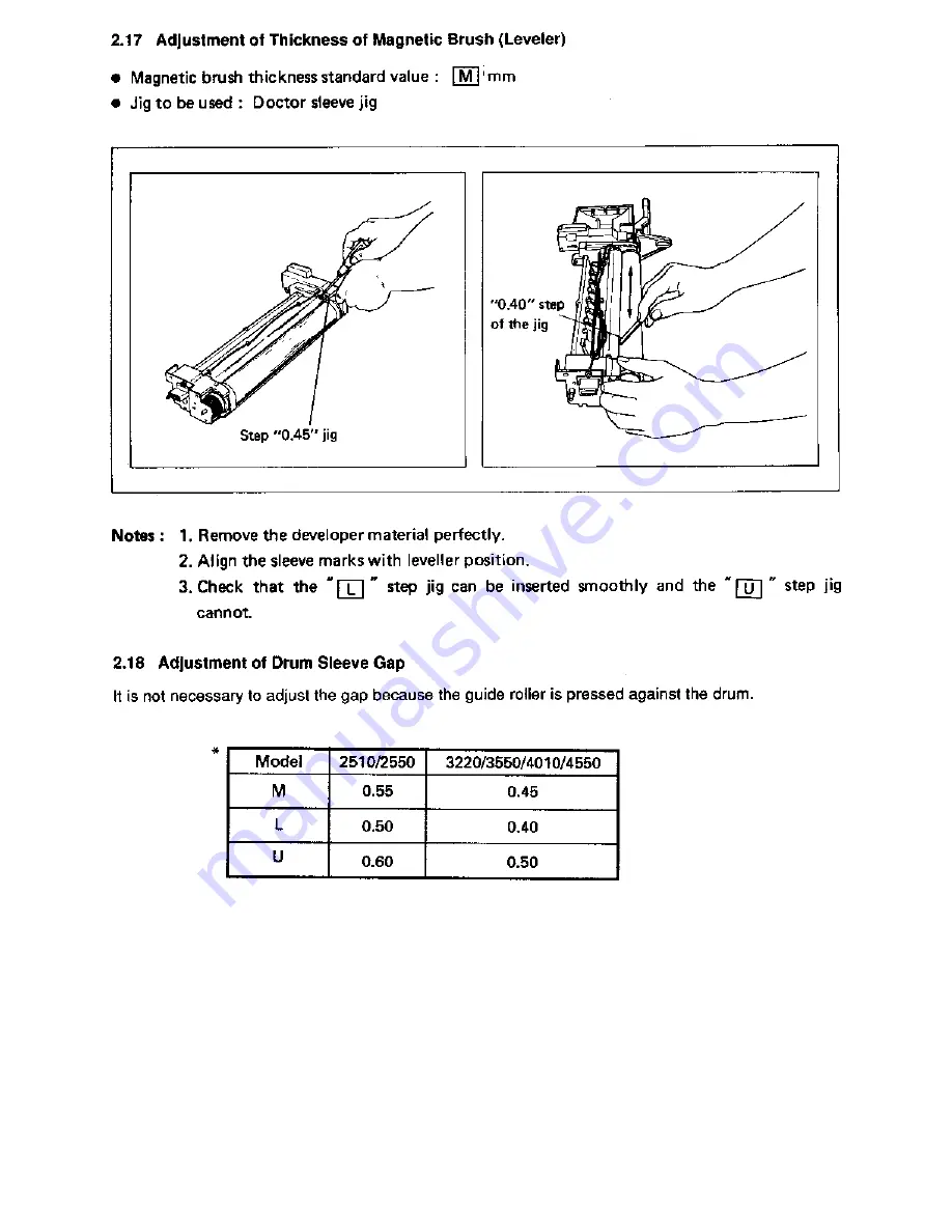 Toshiba 4550 Service Manual Download Page 427