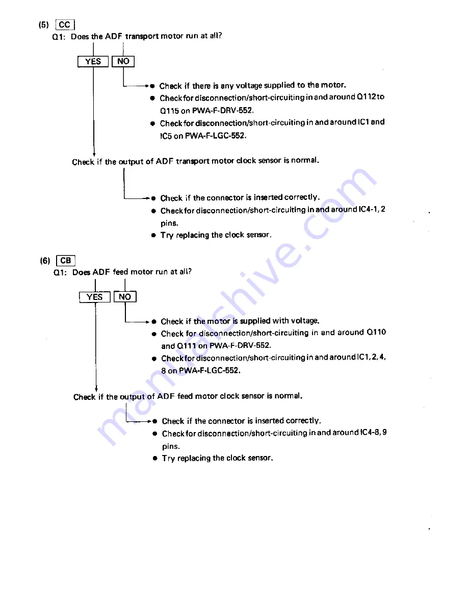 Toshiba 4550 Service Manual Download Page 492