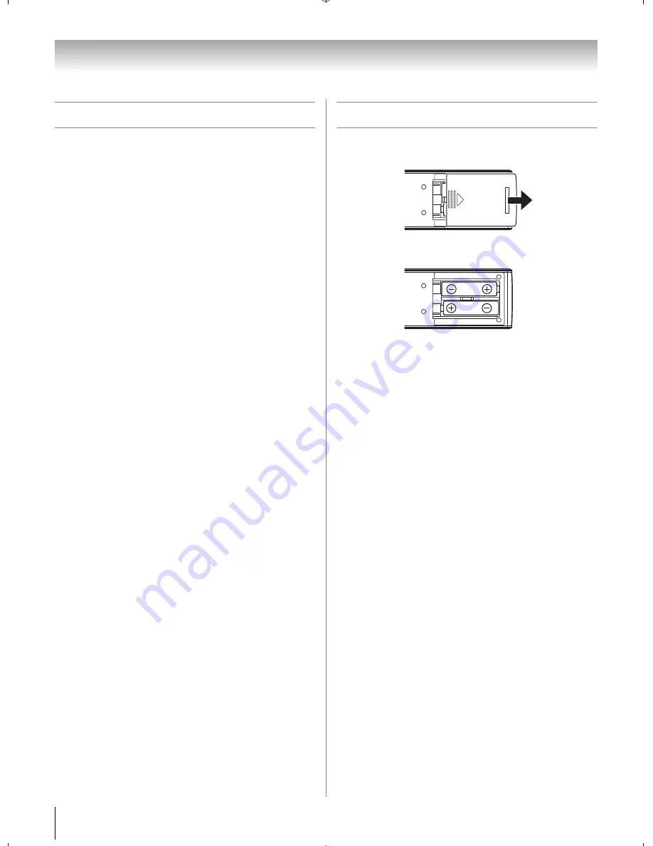 Toshiba 46WX800U Owner'S Manual Download Page 24