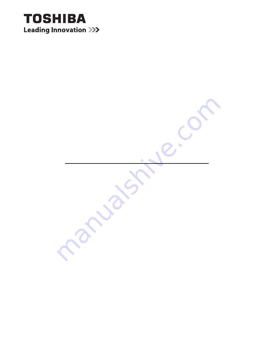 Toshiba 48L145 DN Online Manual Download Page 1