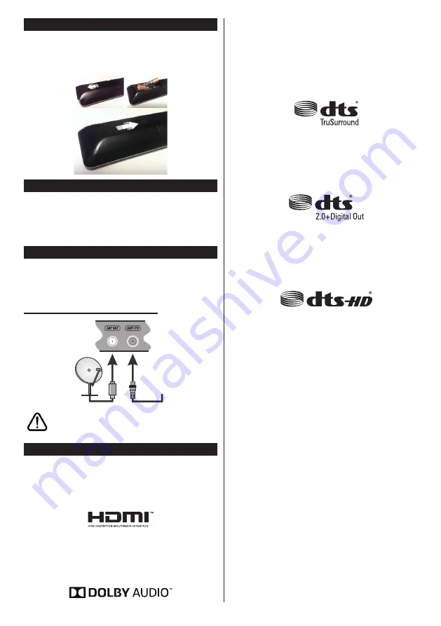 Toshiba 49U6763DAT Operating Instructions Manual Download Page 8