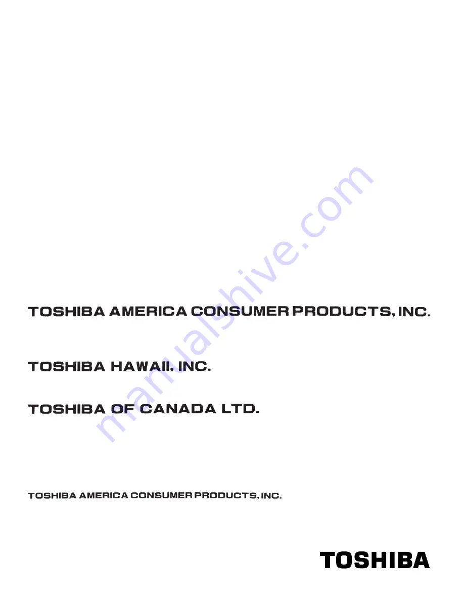 Toshiba 50H13 Owner'S Manual Download Page 59