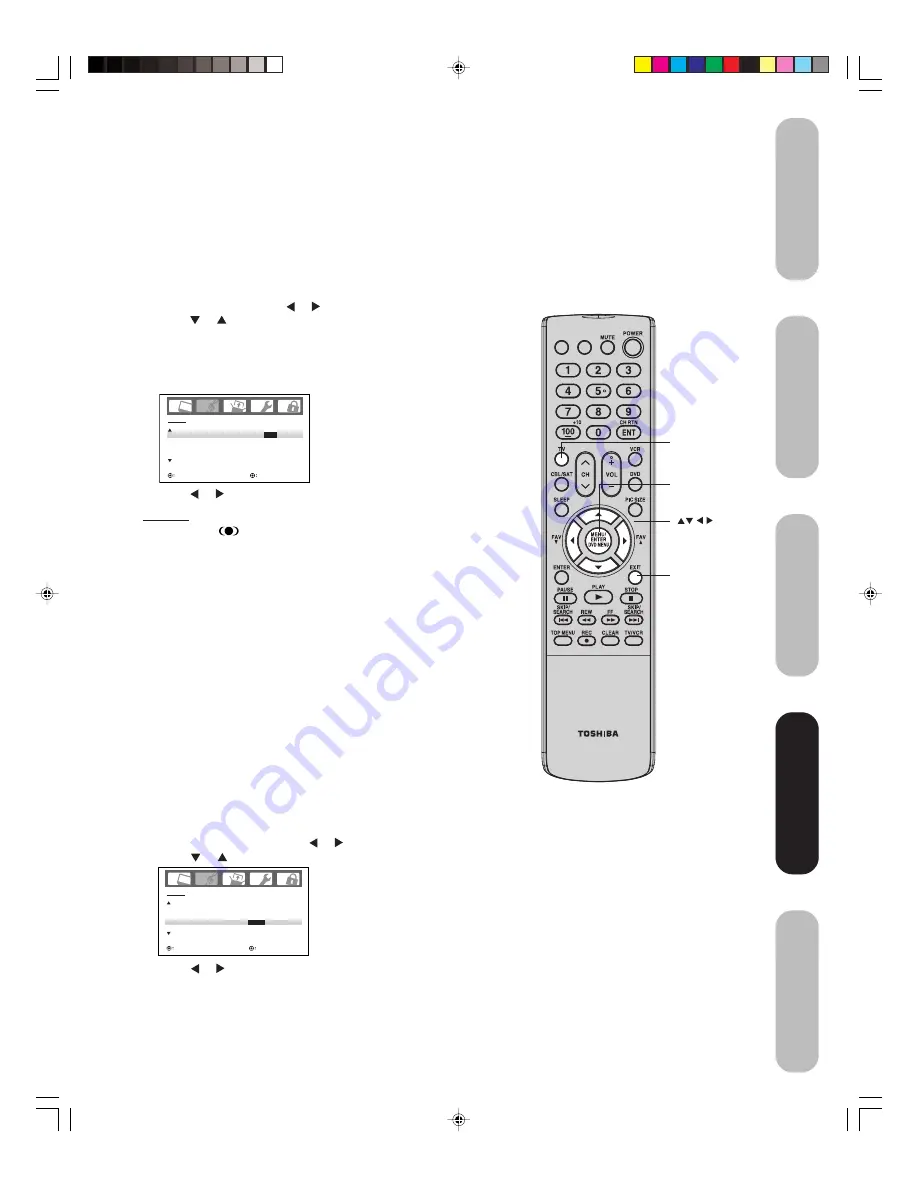 Toshiba 50HP16 Скачать руководство пользователя страница 43