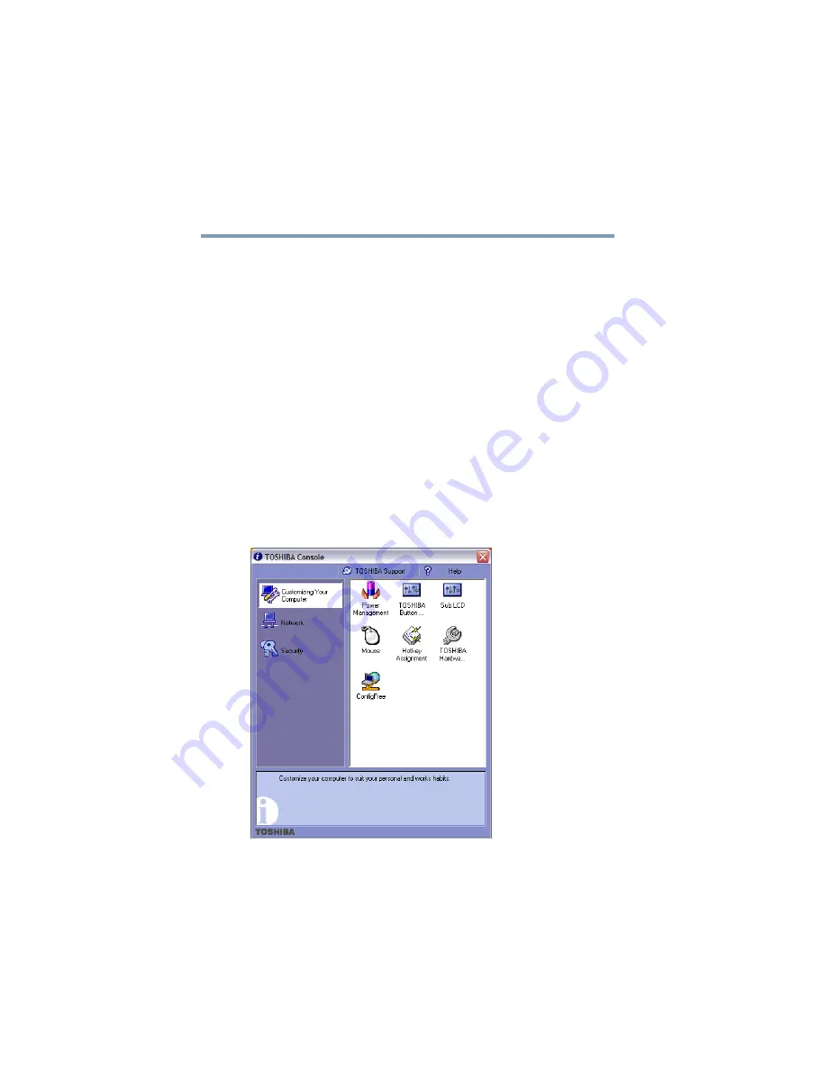 Toshiba 5205 S705 - Satellite - Pentium 4-M 2.4 GHz User Manual Download Page 248