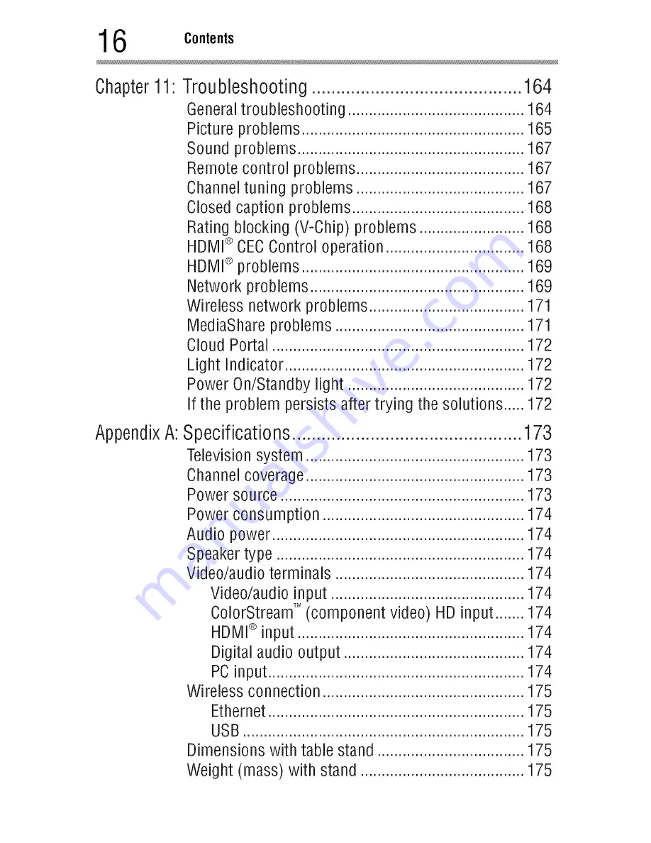 Toshiba 55L7400 User Manual Download Page 16