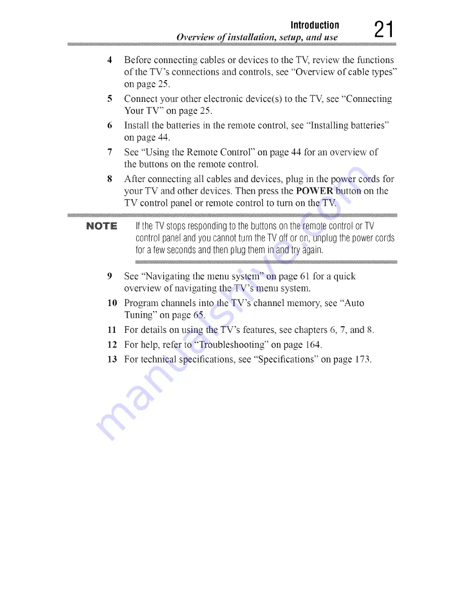 Toshiba 55L7400 User Manual Download Page 21