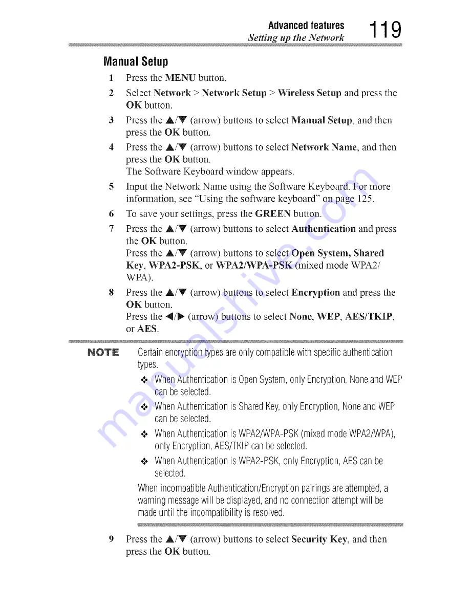 Toshiba 55L7400 User Manual Download Page 119