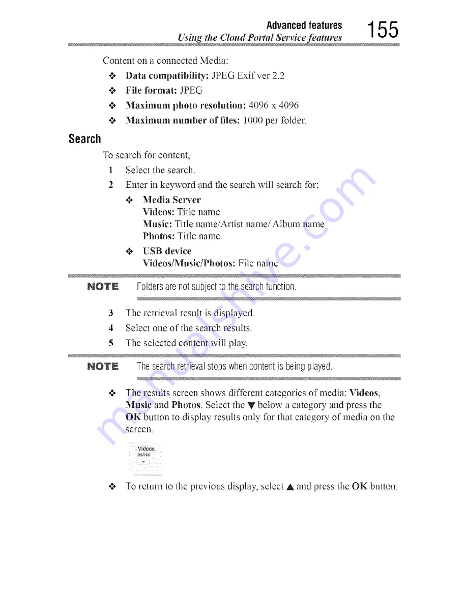 Toshiba 55L7400 User Manual Download Page 155