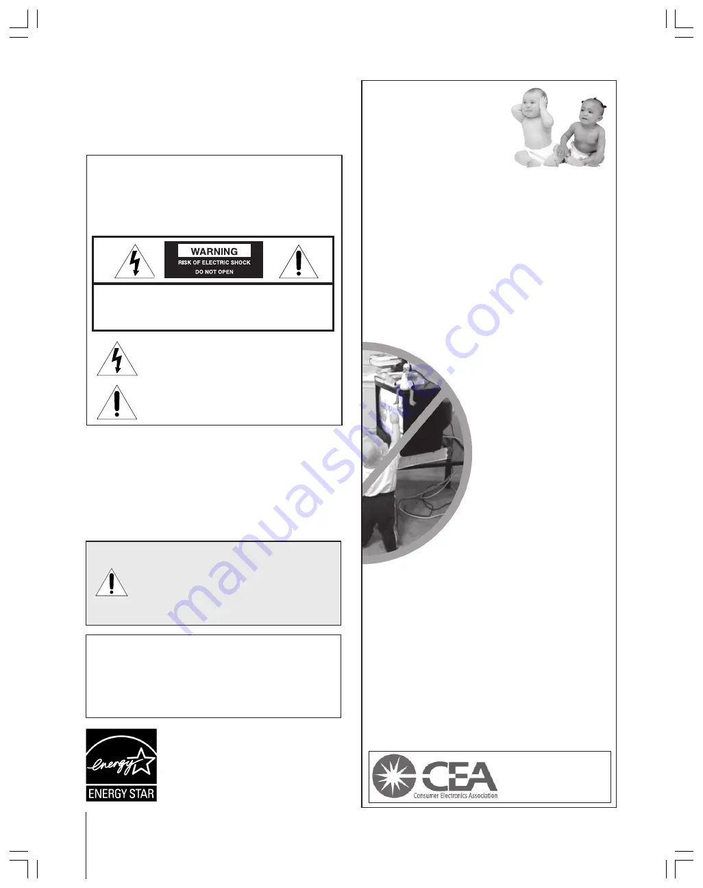 Toshiba 57H83 Скачать руководство пользователя страница 2