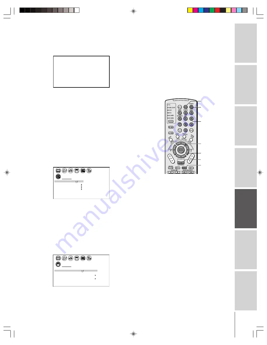 Toshiba 57HLX82 Скачать руководство пользователя страница 51