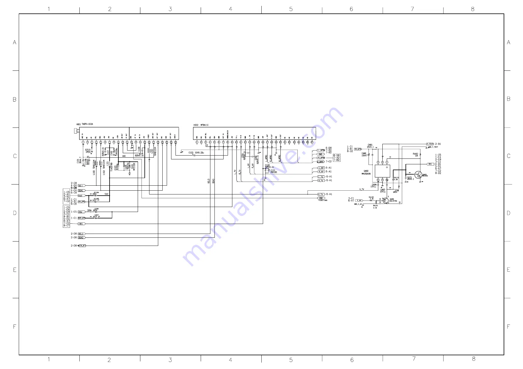 Toshiba 57WH36P Service Manual Download Page 112