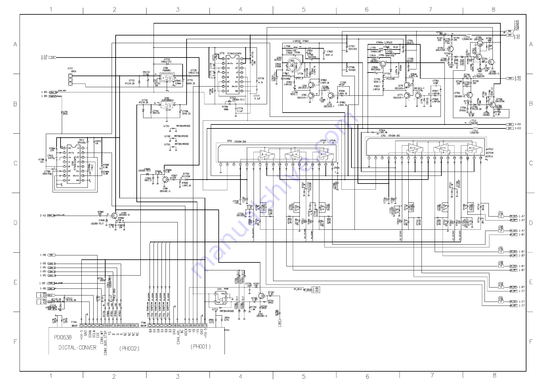 Toshiba 57WH36P Service Manual Download Page 124