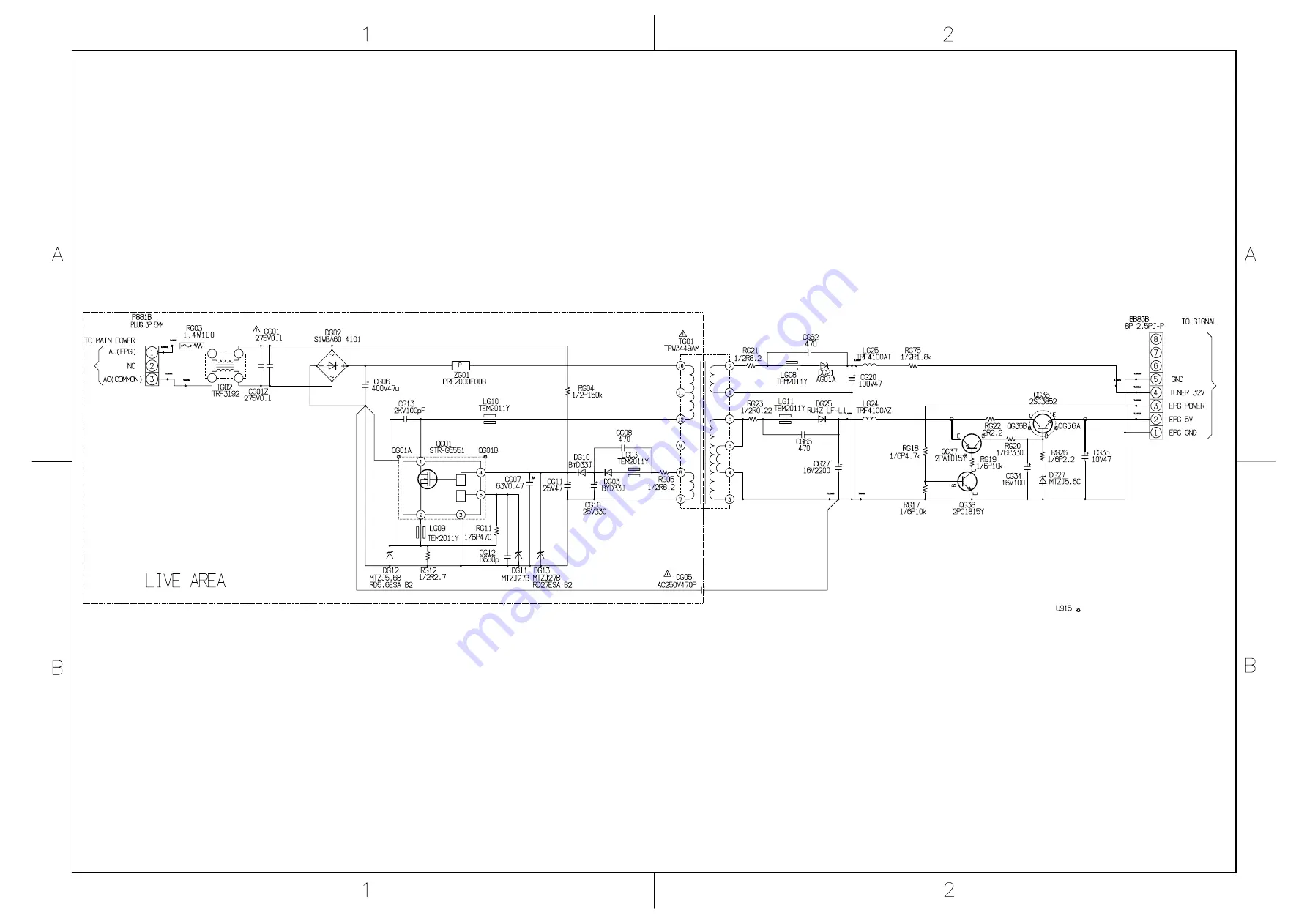 Toshiba 57WH36P Service Manual Download Page 127