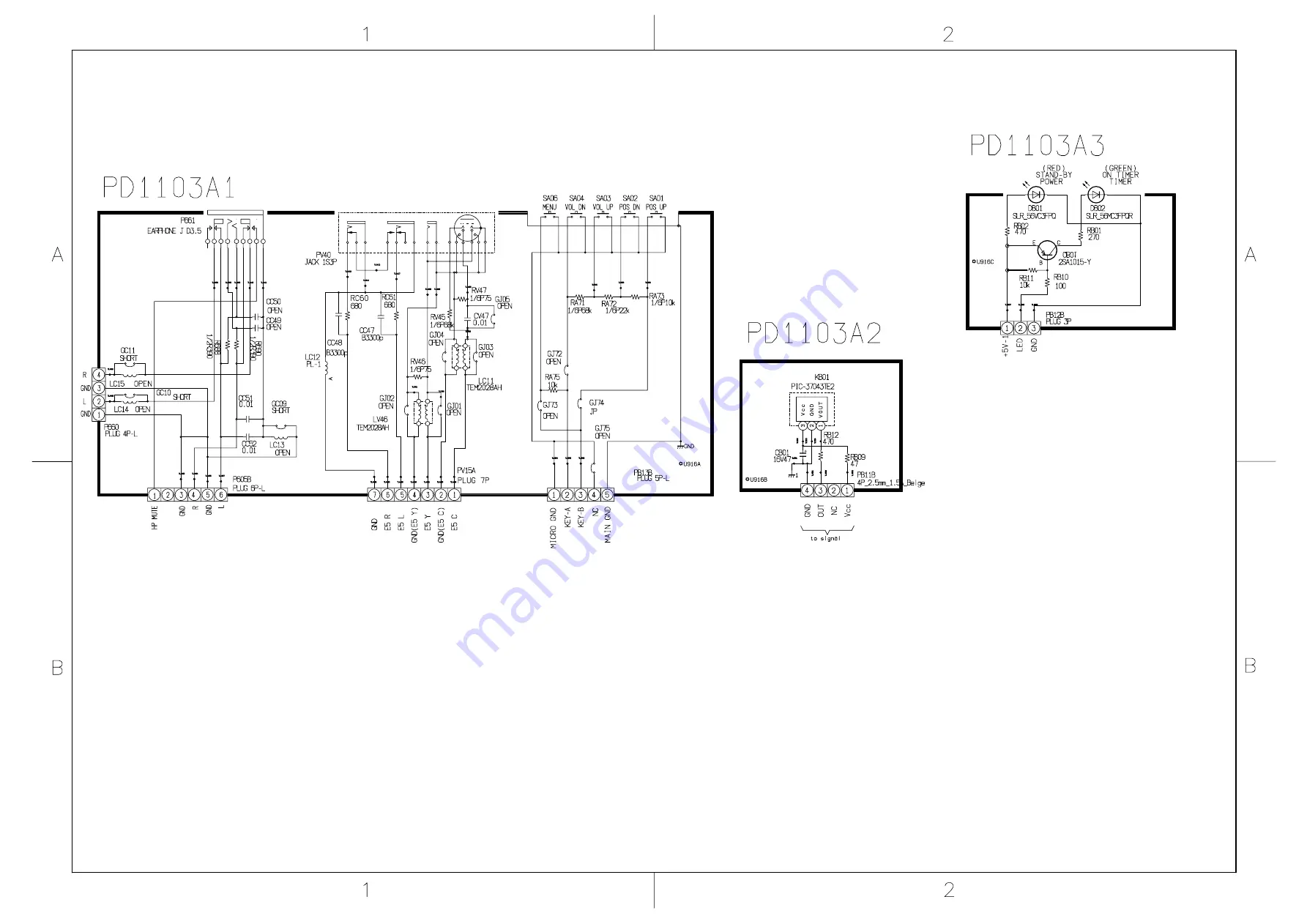 Toshiba 57WH36P Service Manual Download Page 142